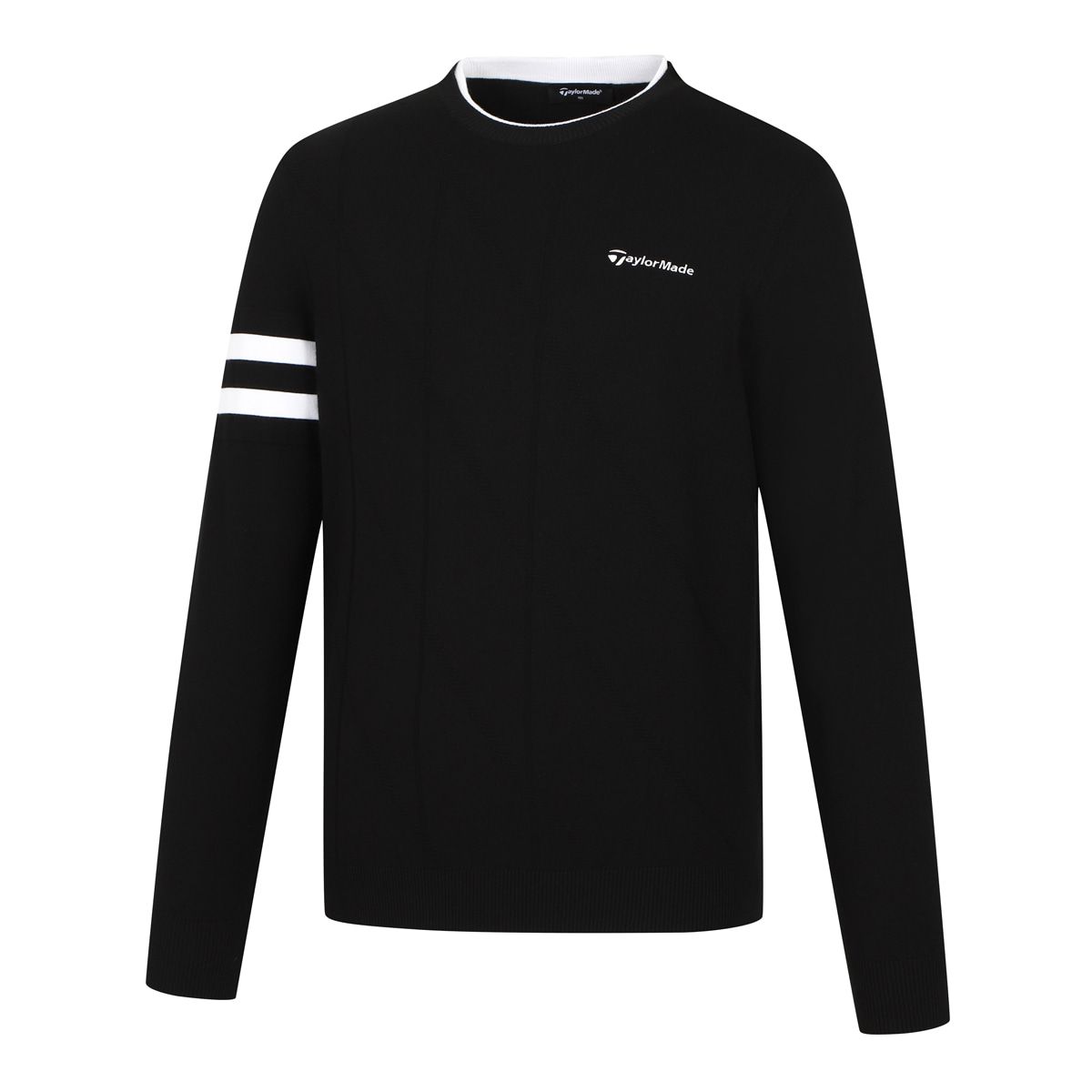 테일러메이드 어패럴(TAYLORMADE APPAREL) 남성 조직감 라운드 니트 TSO-32HG25-199
