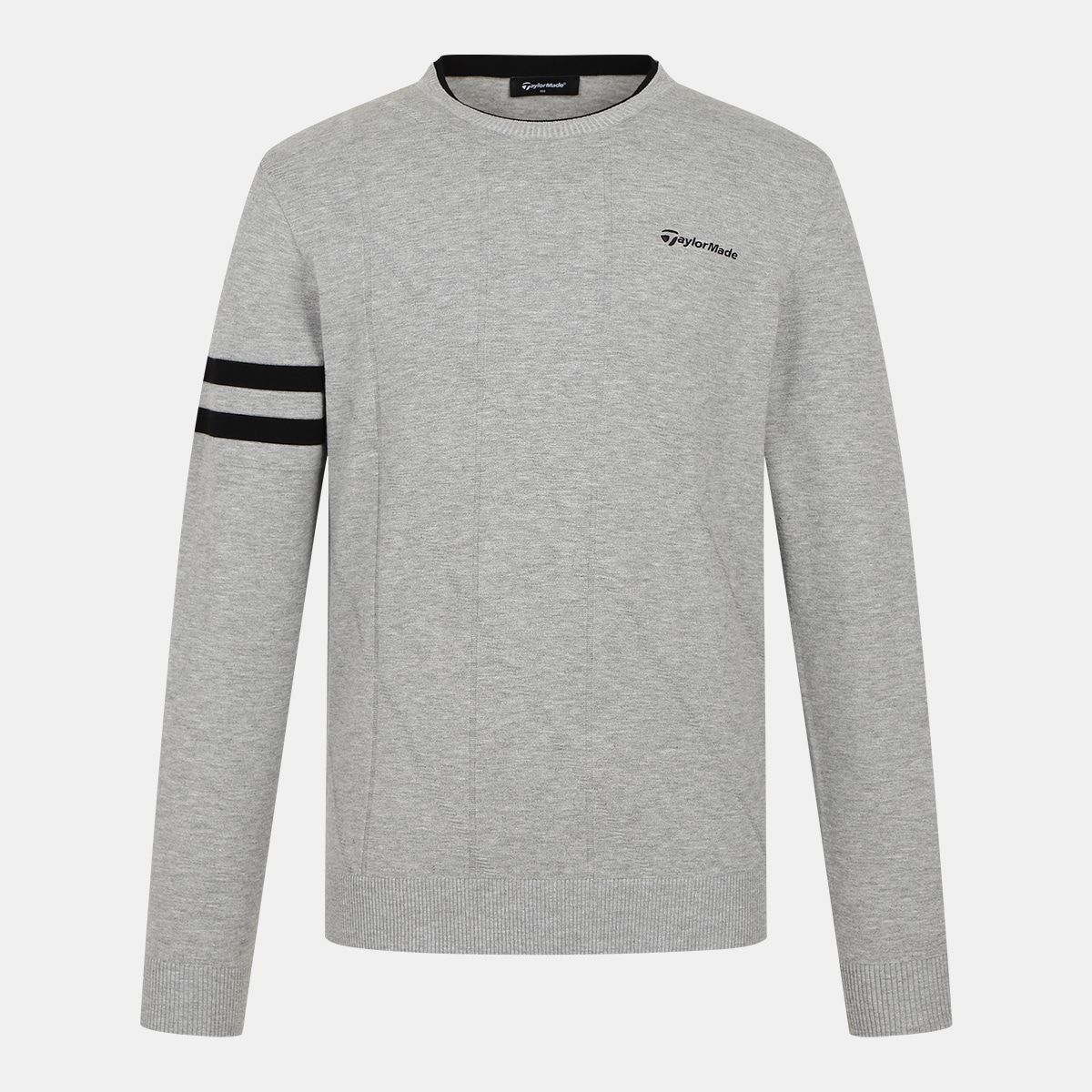 테일러메이드 어패럴(TAYLORMADE APPAREL) 남성 조직감 라운드 니트 TSO-32HG25-193