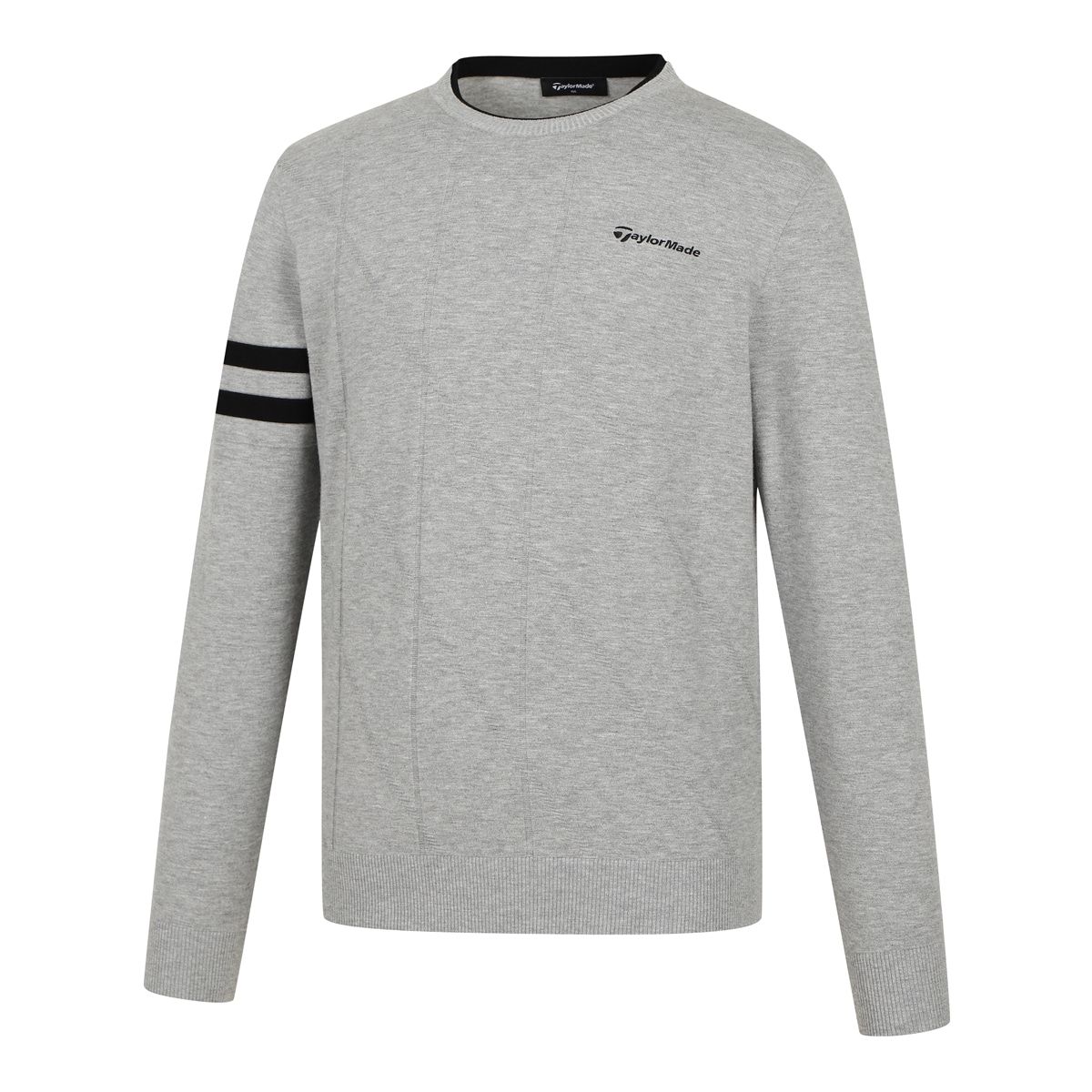 테일러메이드 어패럴(TAYLORMADE APPAREL) 남성 조직감 라운드 니트 TSO-32HG25-193