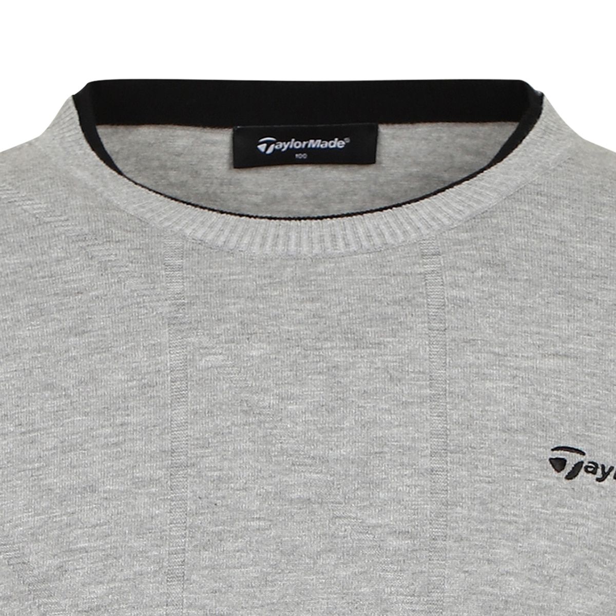 테일러메이드 어패럴(TAYLORMADE APPAREL) 남성 조직감 라운드 니트 TSO-32HG25-193