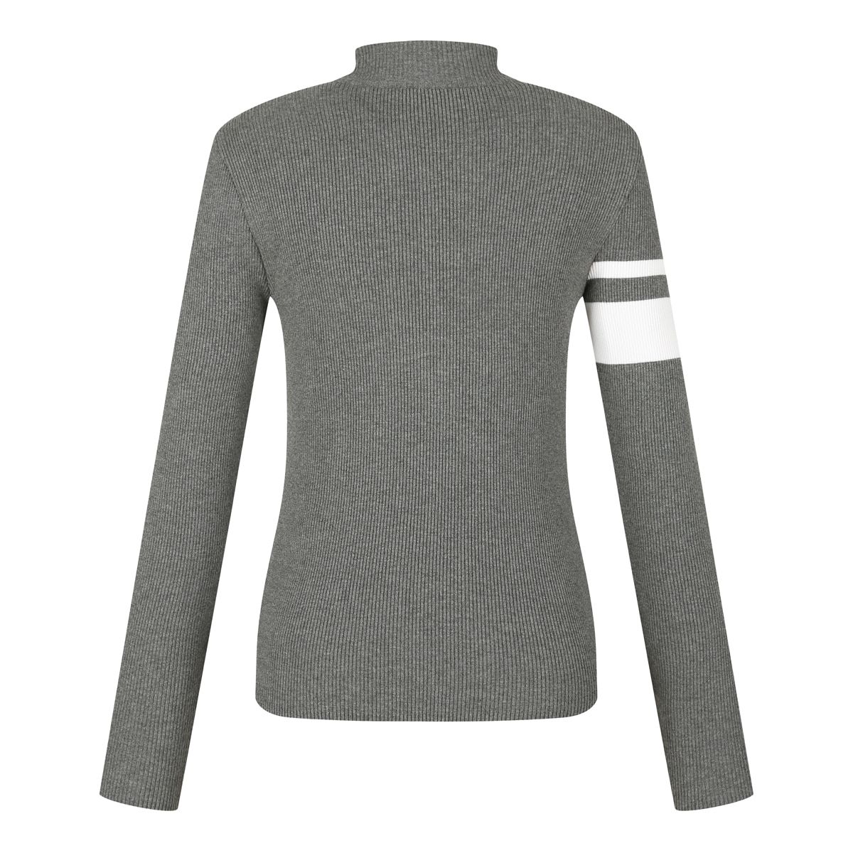 테일러메이드 어패럴(TAYLORMADE APPAREL) 여성 골조직 하이넥 니트 TSO-72HG25-195