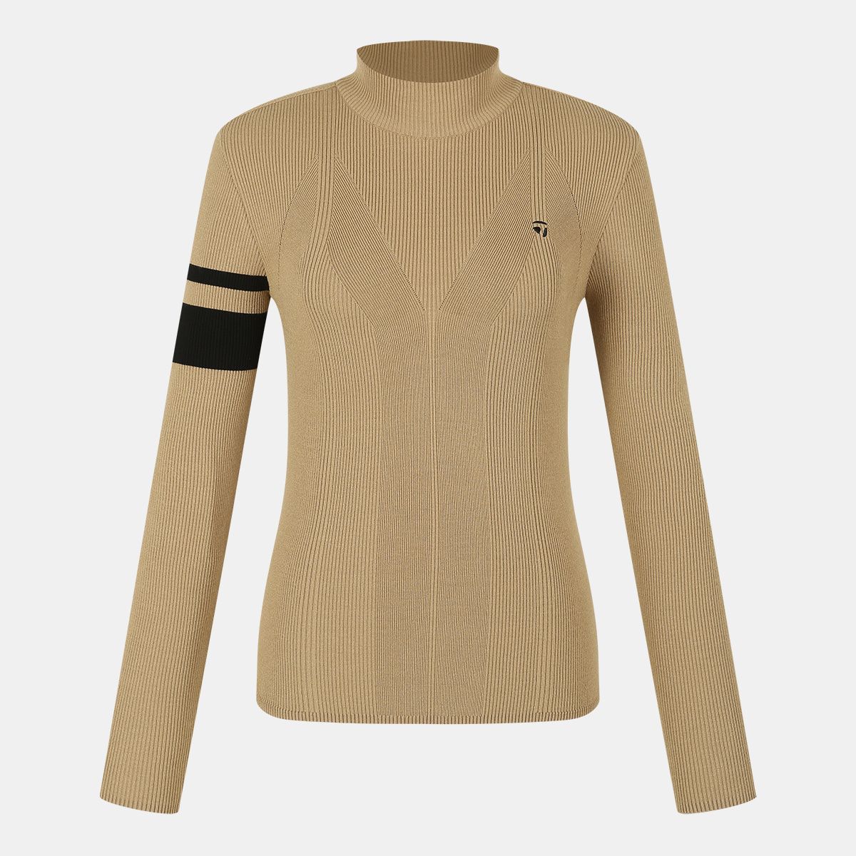 테일러메이드 어패럴(TAYLORMADE APPAREL) 여성 골조직 하이넥 니트 TSO-72HG25-513