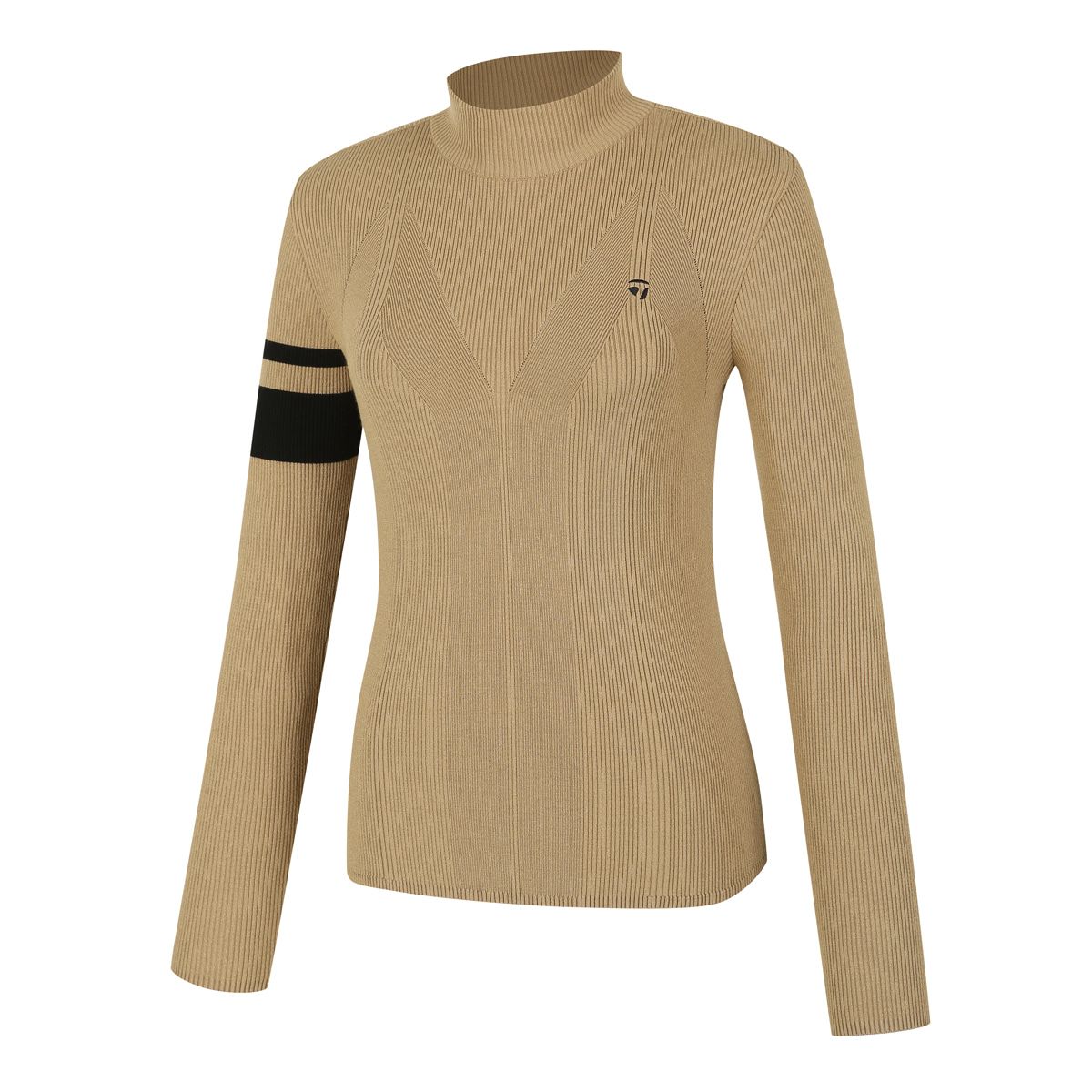 테일러메이드 어패럴(TAYLORMADE APPAREL) 여성 골조직 하이넥 니트 TSO-72HG25-513