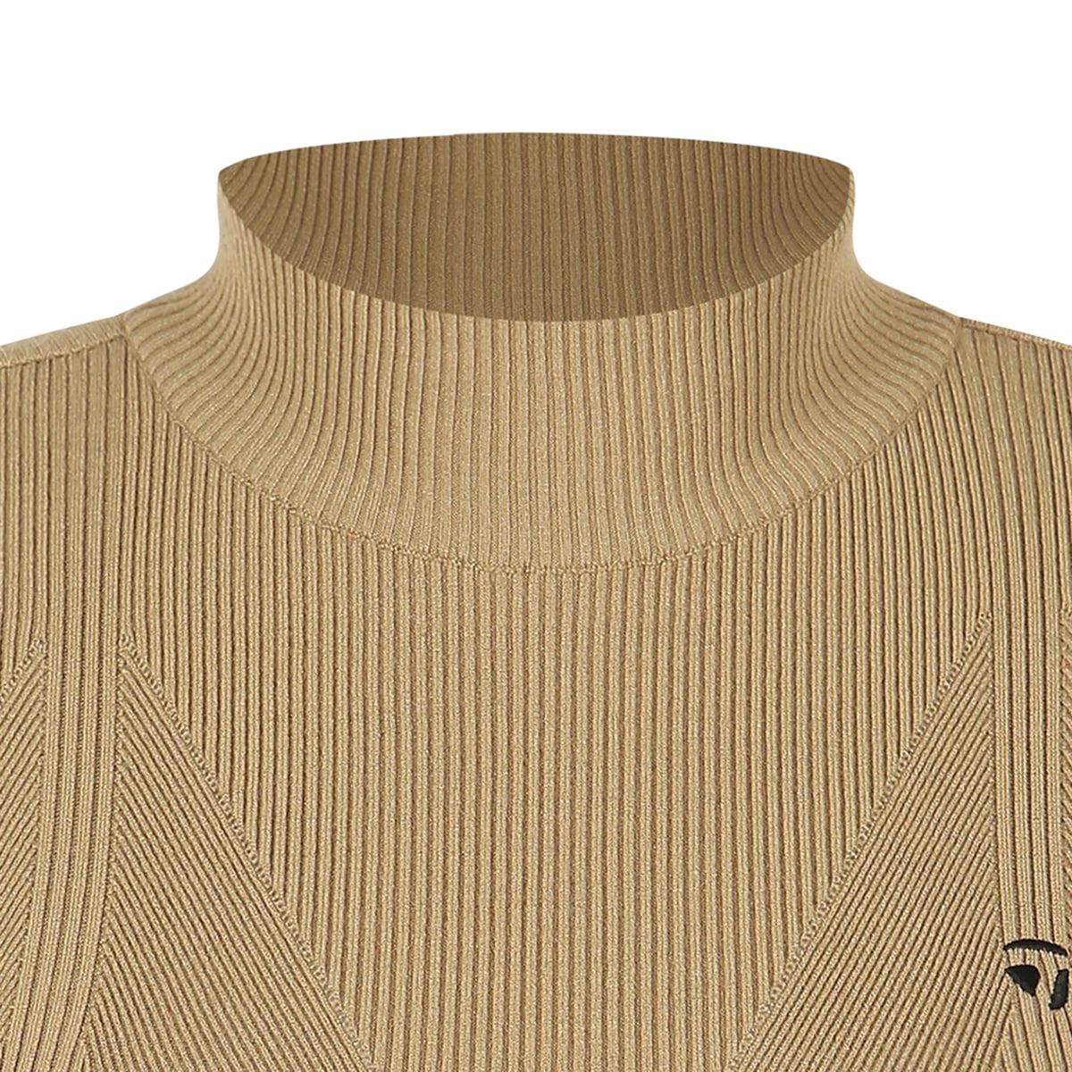 테일러메이드 어패럴(TAYLORMADE APPAREL) 여성 골조직 하이넥 니트 TSO-72HG25-513
