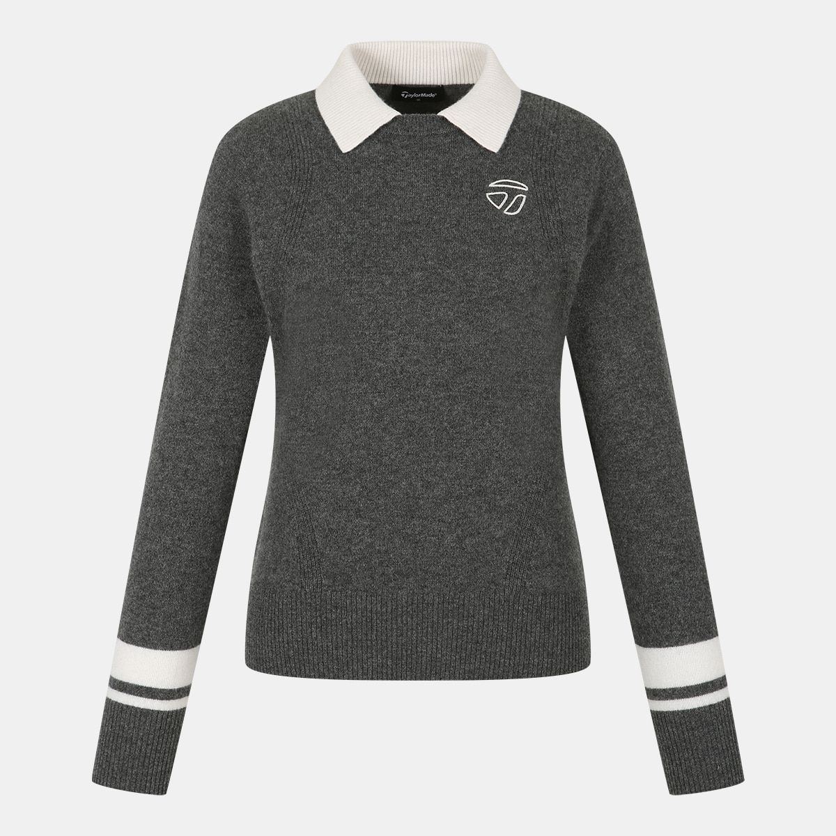 테일러메이드 어패럴(TAYLORMADE APPAREL) 여성 캐시미어 혼방 카라 니트 T8031SO7227-193