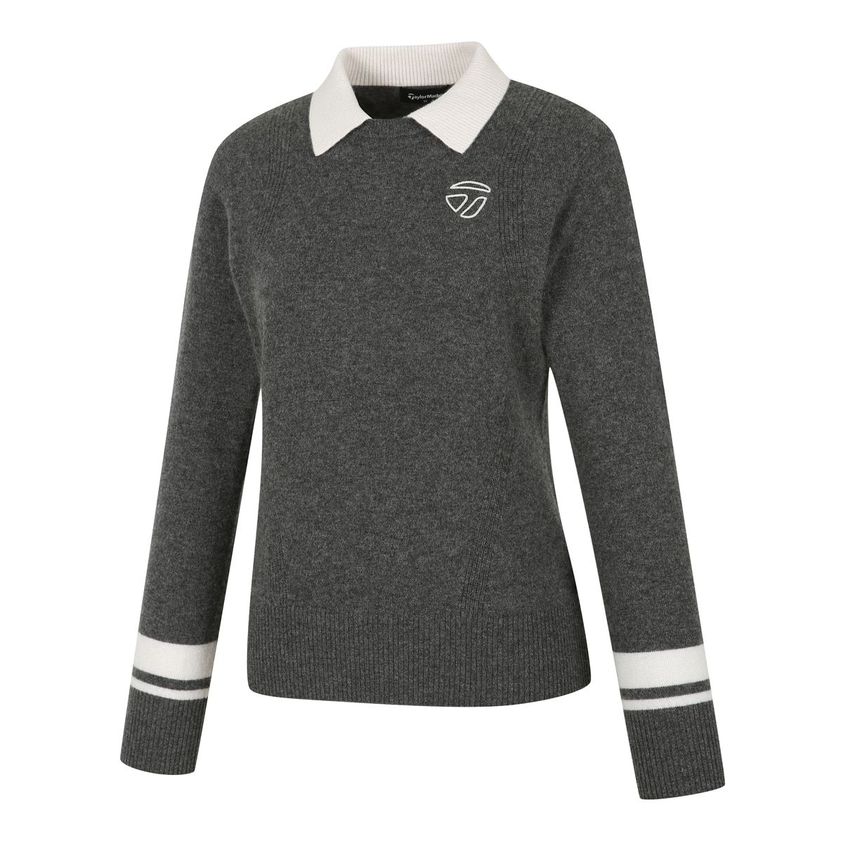 테일러메이드 어패럴(TAYLORMADE APPAREL) 여성 캐시미어 혼방 카라 니트 T8031SO7227-193