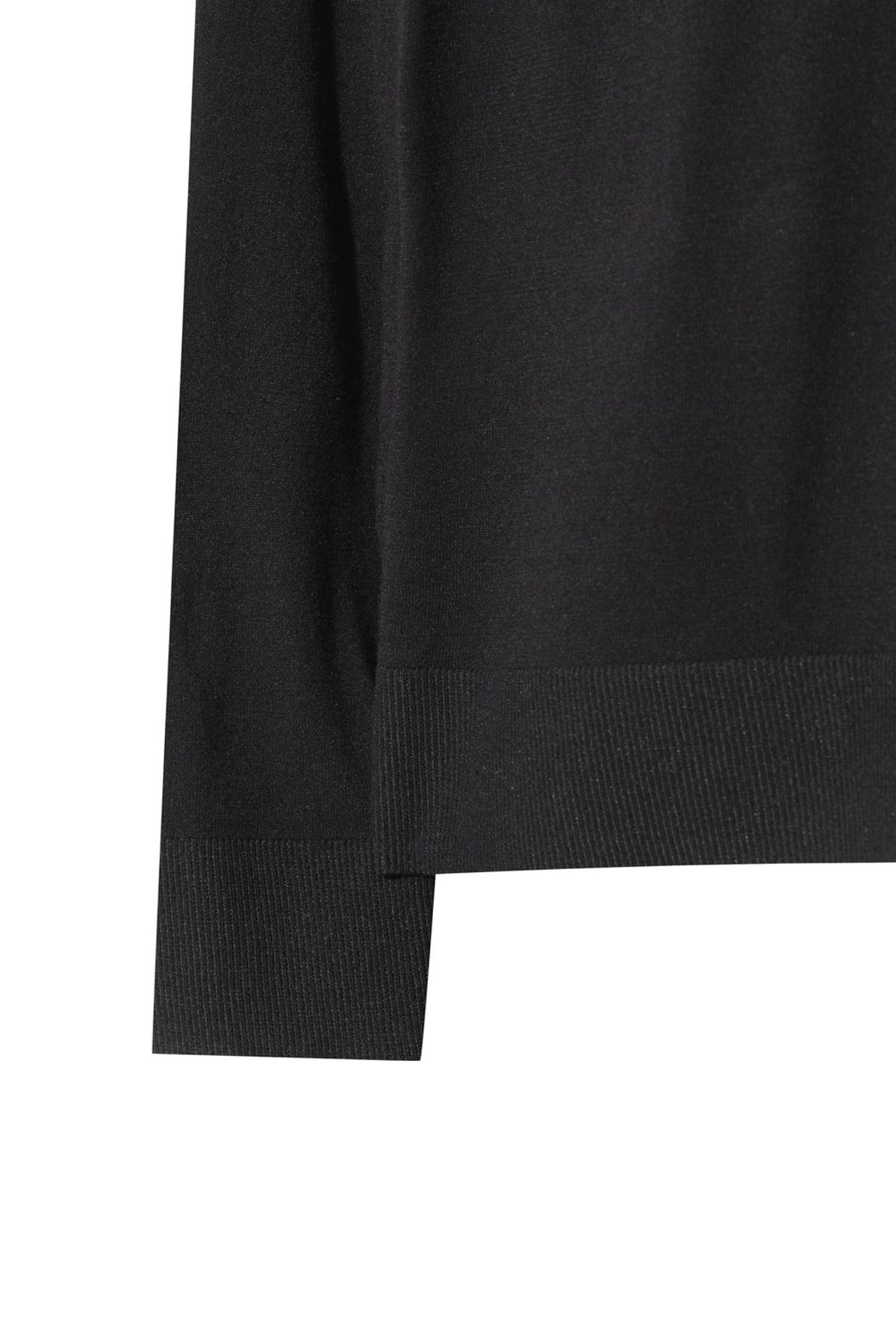 왁(WAAC) Men Fake Layer V-neck Sweater WMWAA25605BKX