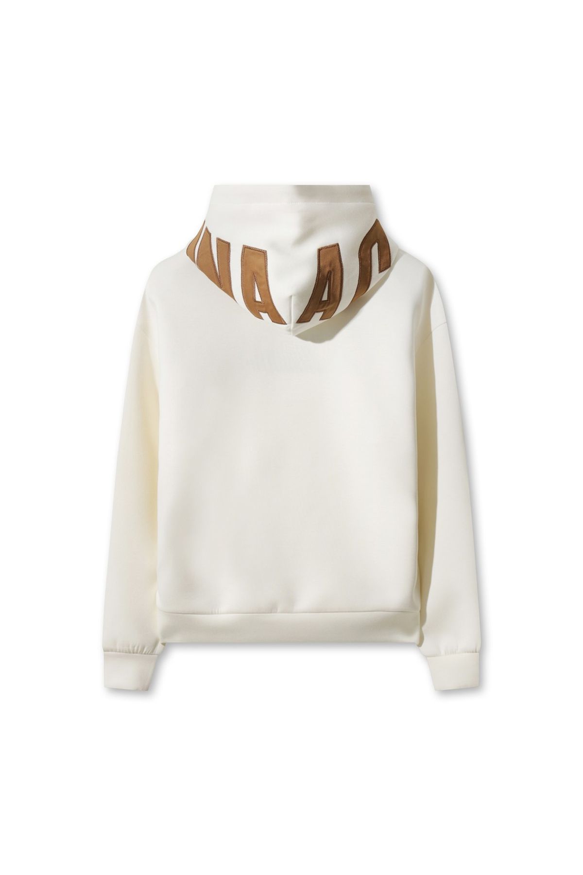 왁(WAAC) Women Logo Applique Hooded Shirts WWTBW25707IVX