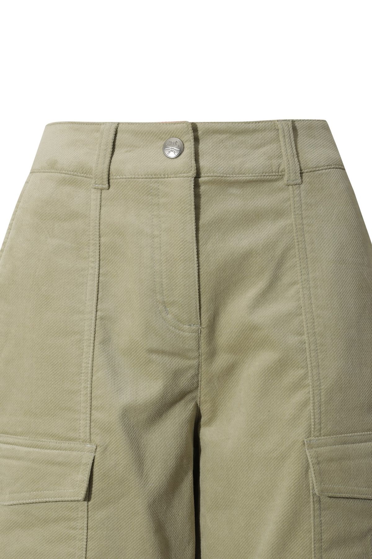 왁(WAAC) [JONES] Women’s Knee Length Corduroy Shorts WWPNW25772BEX