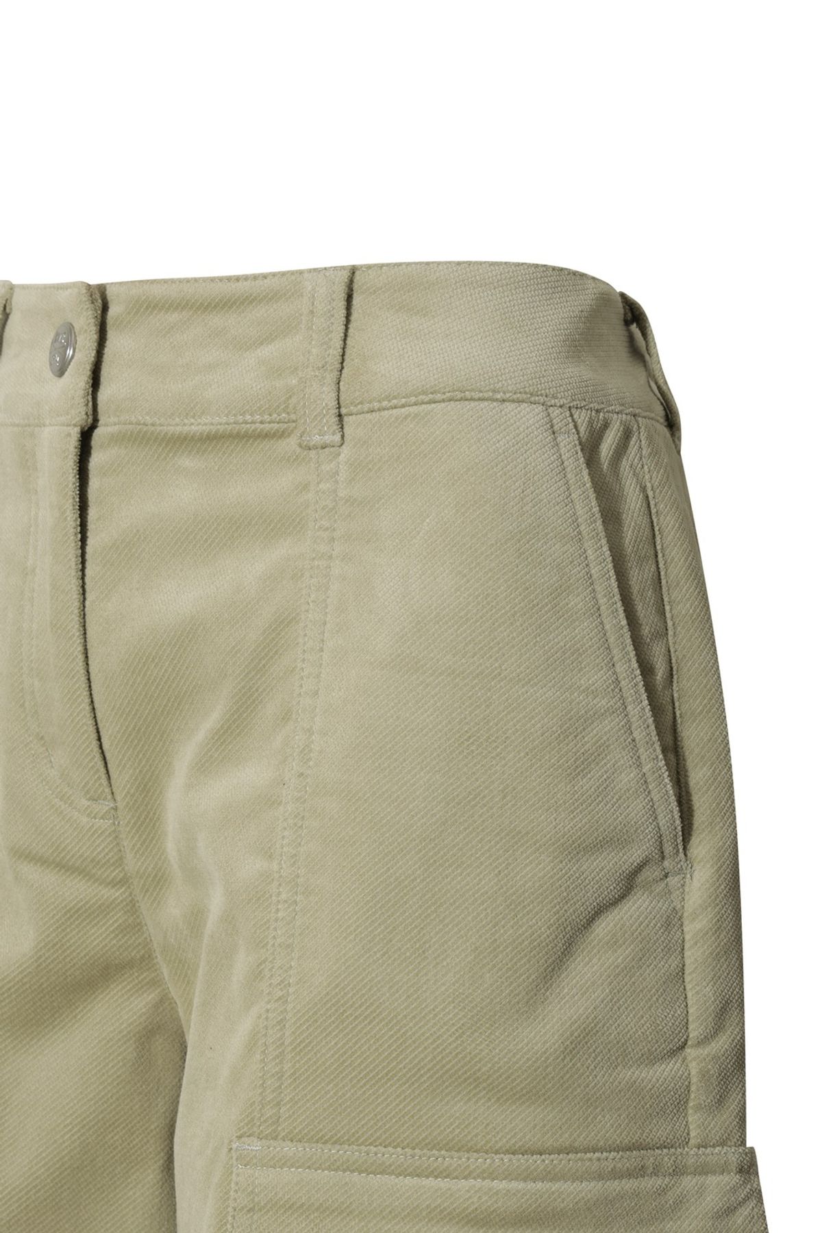 왁(WAAC) [JONES] Women’s Knee Length Corduroy Shorts WWPNW25772BEX