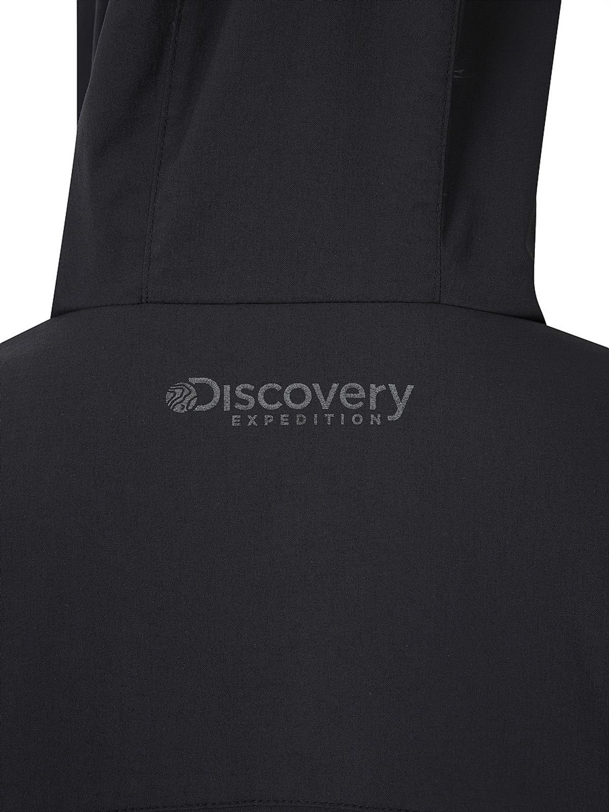 디스커버리 익스페디션(DISCOVERY EXPEDITION) 남성 내추럴 우븐 트레이닝 후드형 아노락 (BLACK)