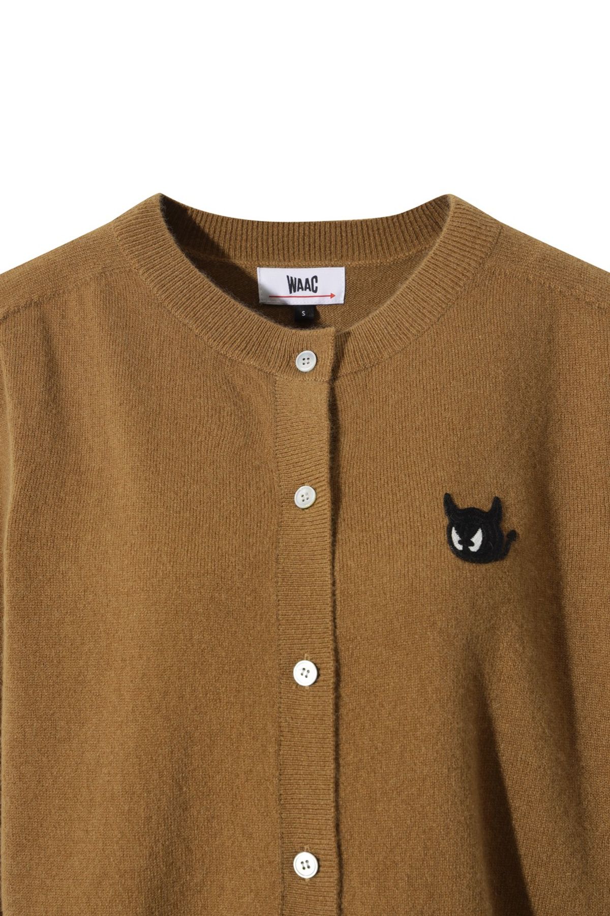 왁(WAAC) [WTO] Women Cashmere Whole Garment Cardigan WWWAW25731BRL