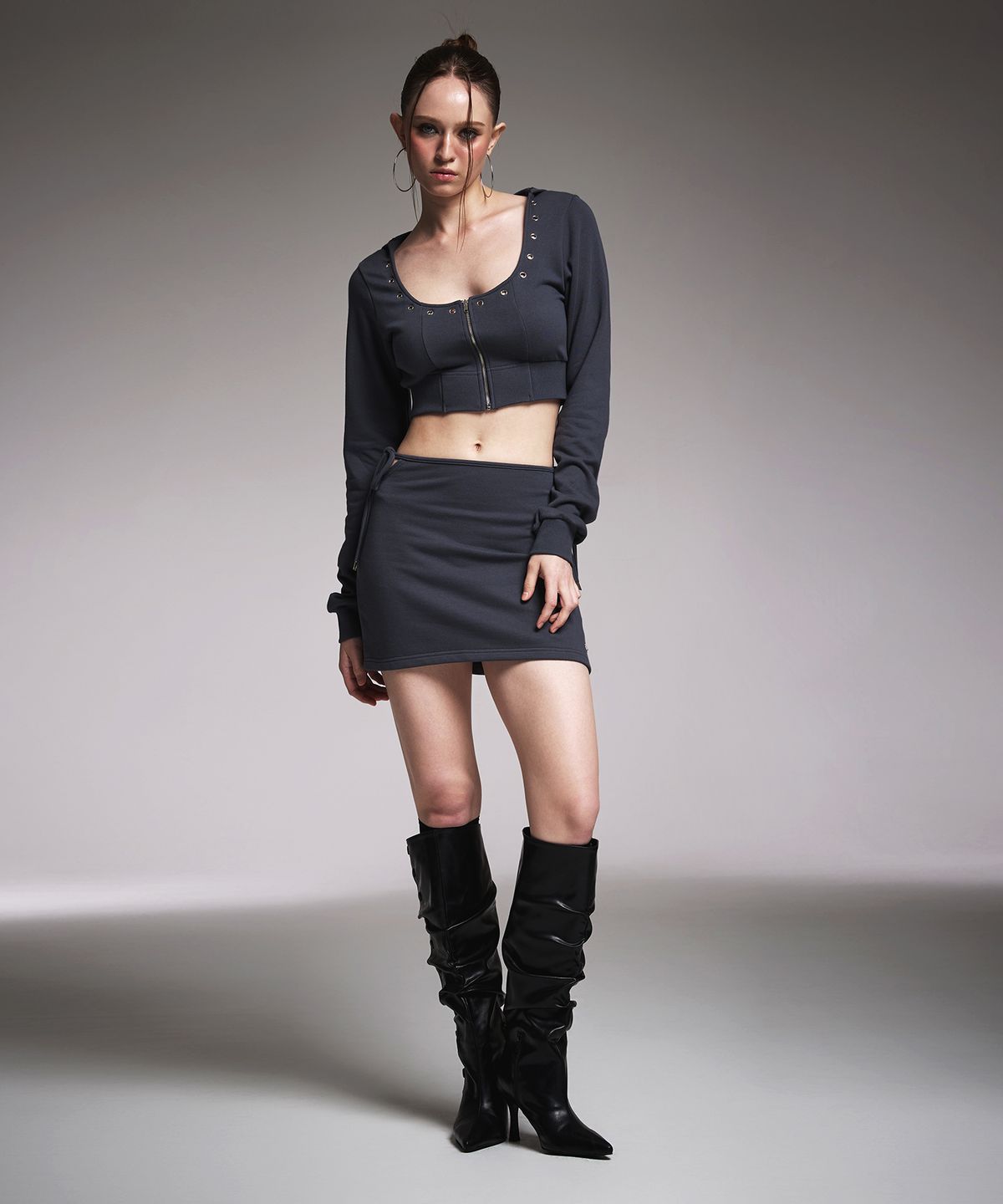 에이알유(A.R.U) STRAP MINI SKIRT