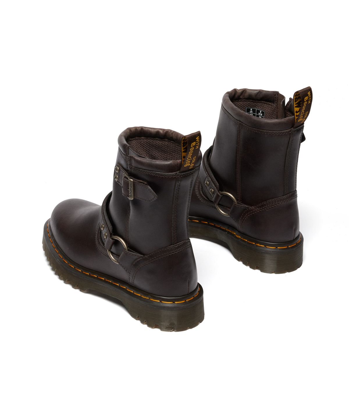닥터마틴(DR.MARTENS) 애니스톤 하네스 앵클 부츠 - 다크 브라운 / 41870200