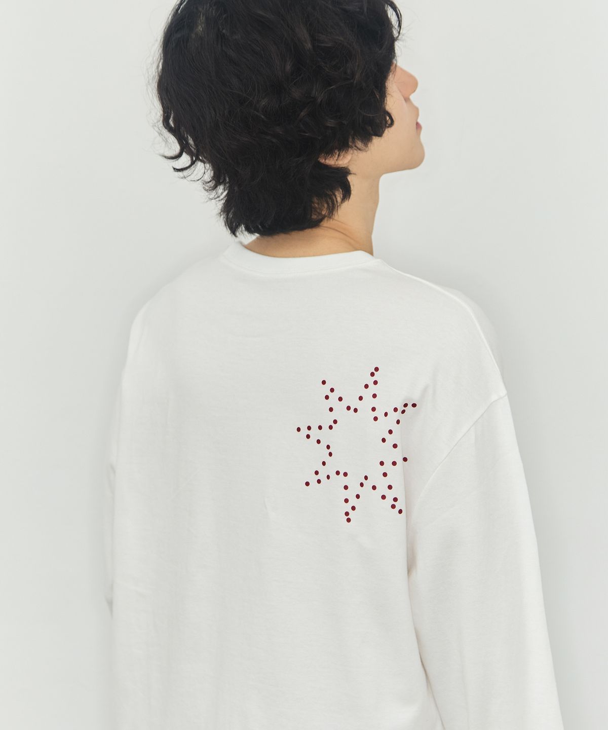 그레이버(GRAVER) [UNISEX]GRAE DOT 롱슬리브 티셔츠_3color