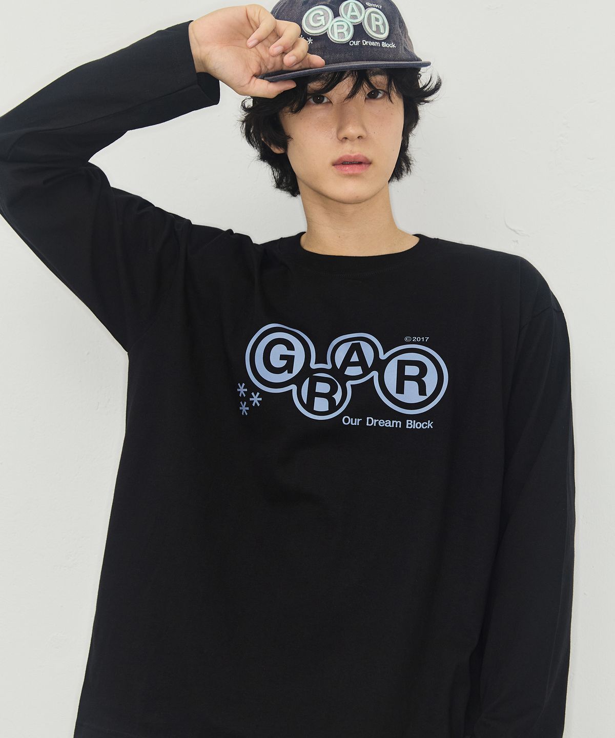 그레이버(GRAVER) [UNISEX]POPING 롱슬리브 티셔츠_3color