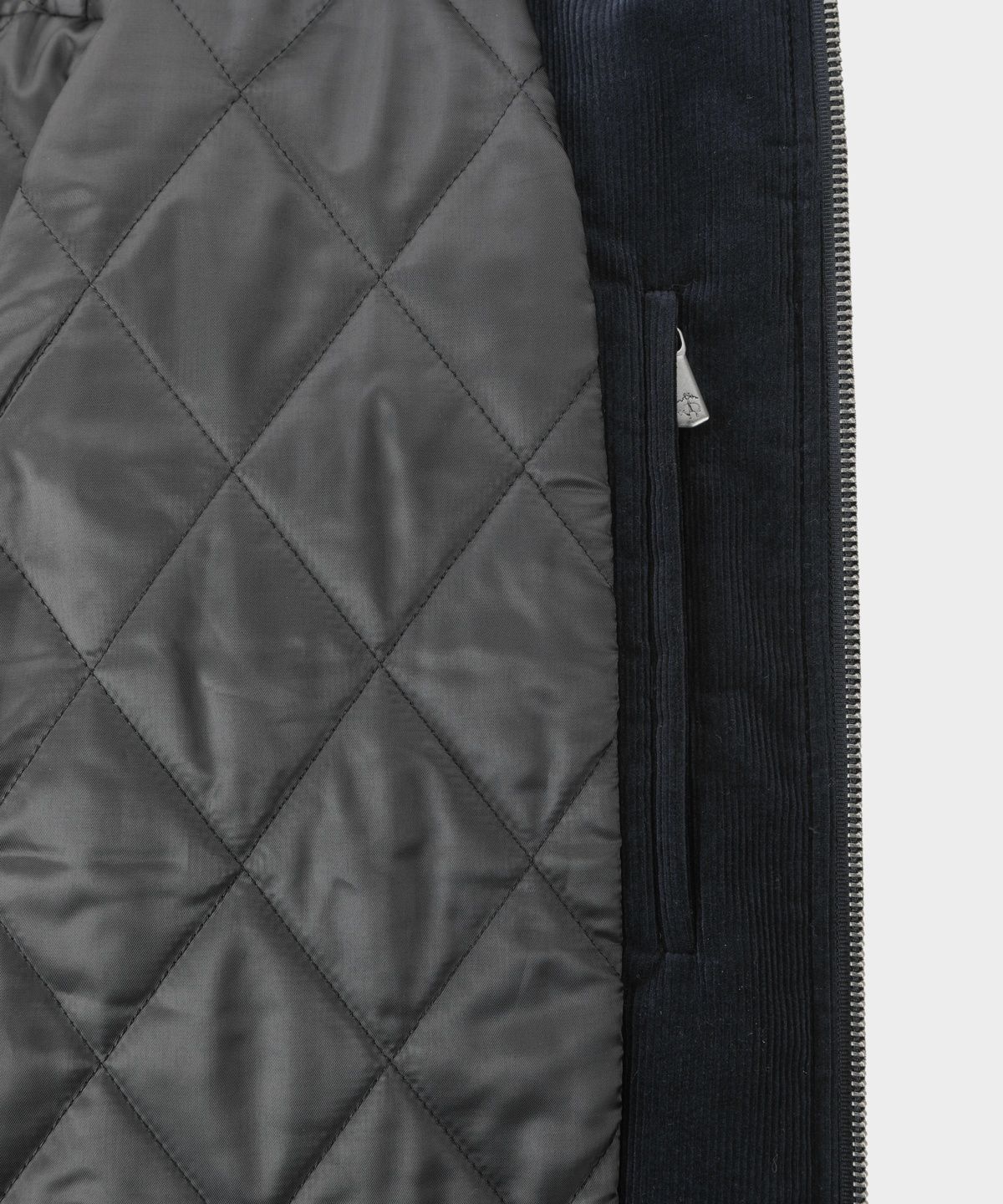 브룩스 브라더스(BROOKS BROTHERS) 코듀로이 바시티점퍼 (네이비) (BBOTMBF305)