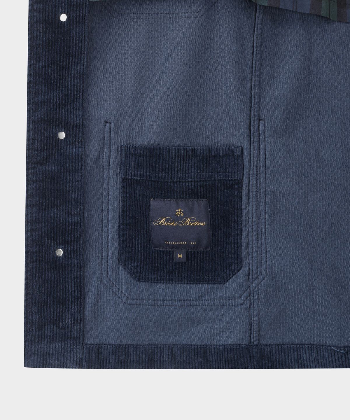 브룩스 브라더스(BROOKS BROTHERS) 코듀로이 초어재킷 (네이비) (BBOTMBF303)