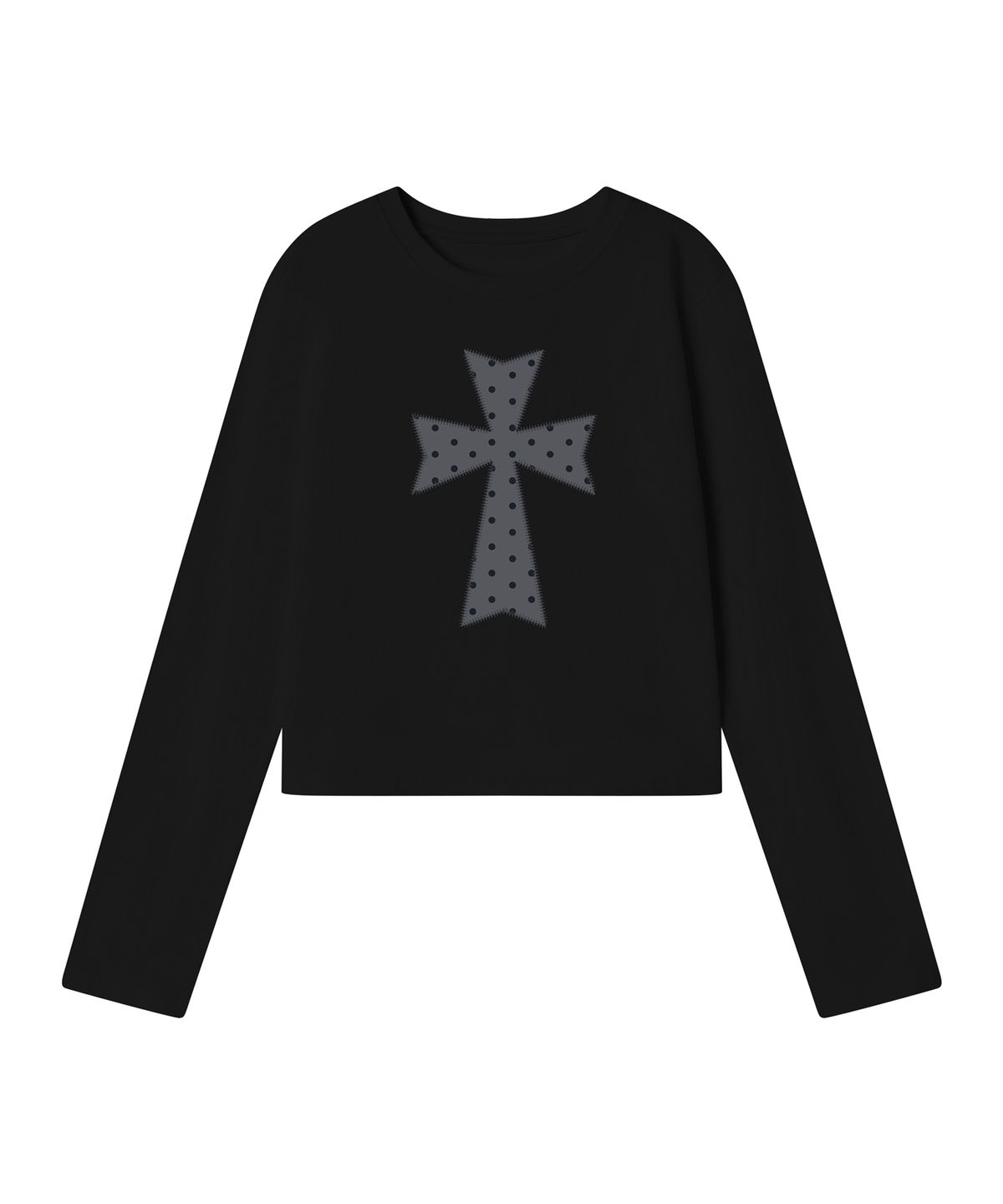그레이버(GRAVER) [UNISEX]DOT CROSS 롱슬리브 티셔츠_3color