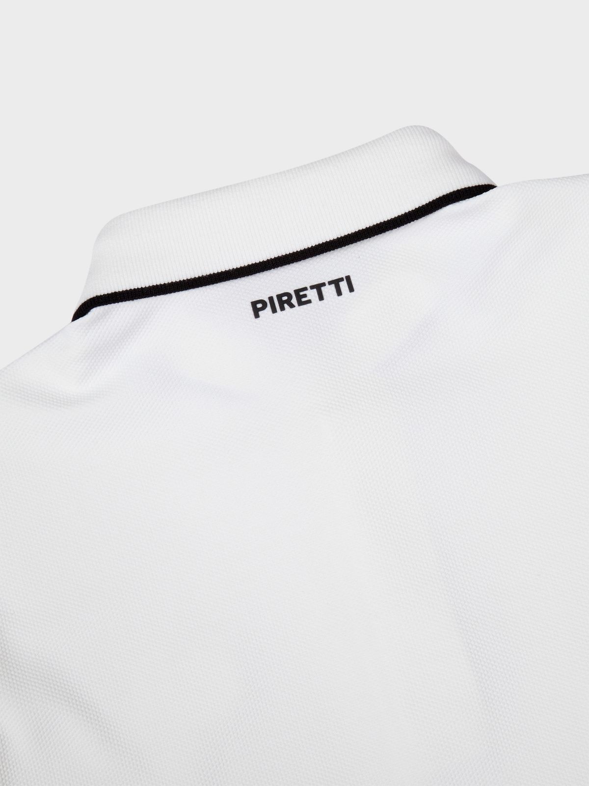 피레티(PIRETTI) 엘리트 니트 폴로 티셔츠 M_White