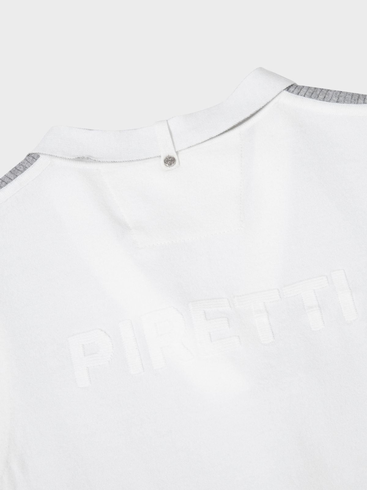 피레티(PIRETTI) 사보나 케이블 니트 베스트 W_Light Grey