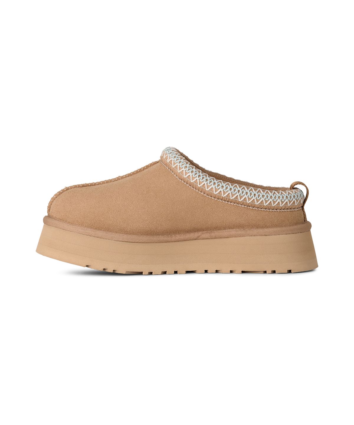 어그(UGG) [WOMEN] 스티치 칼라 플랫폼 슬리퍼 (타즈 II) - 샌드 / 1174471-SAN