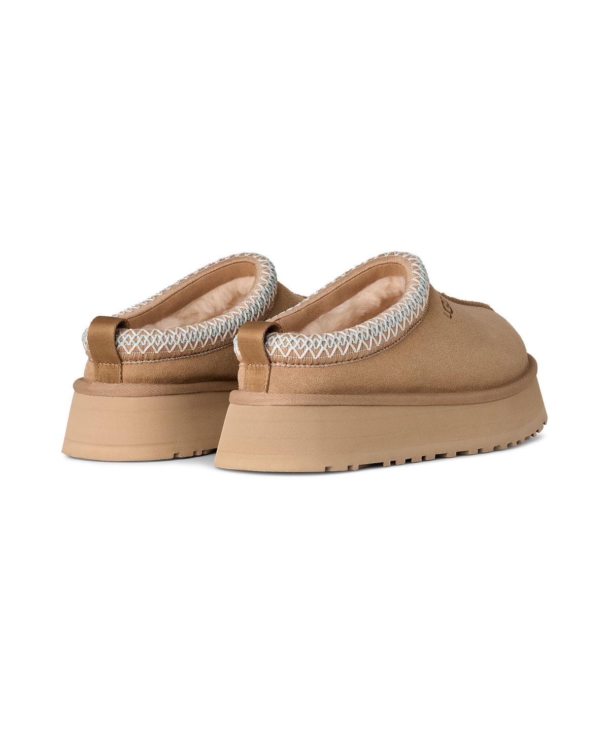 어그(UGG) [WOMEN] 스티치 칼라 플랫폼 슬리퍼 (타즈 II) - 샌드 / 1174471-SAN