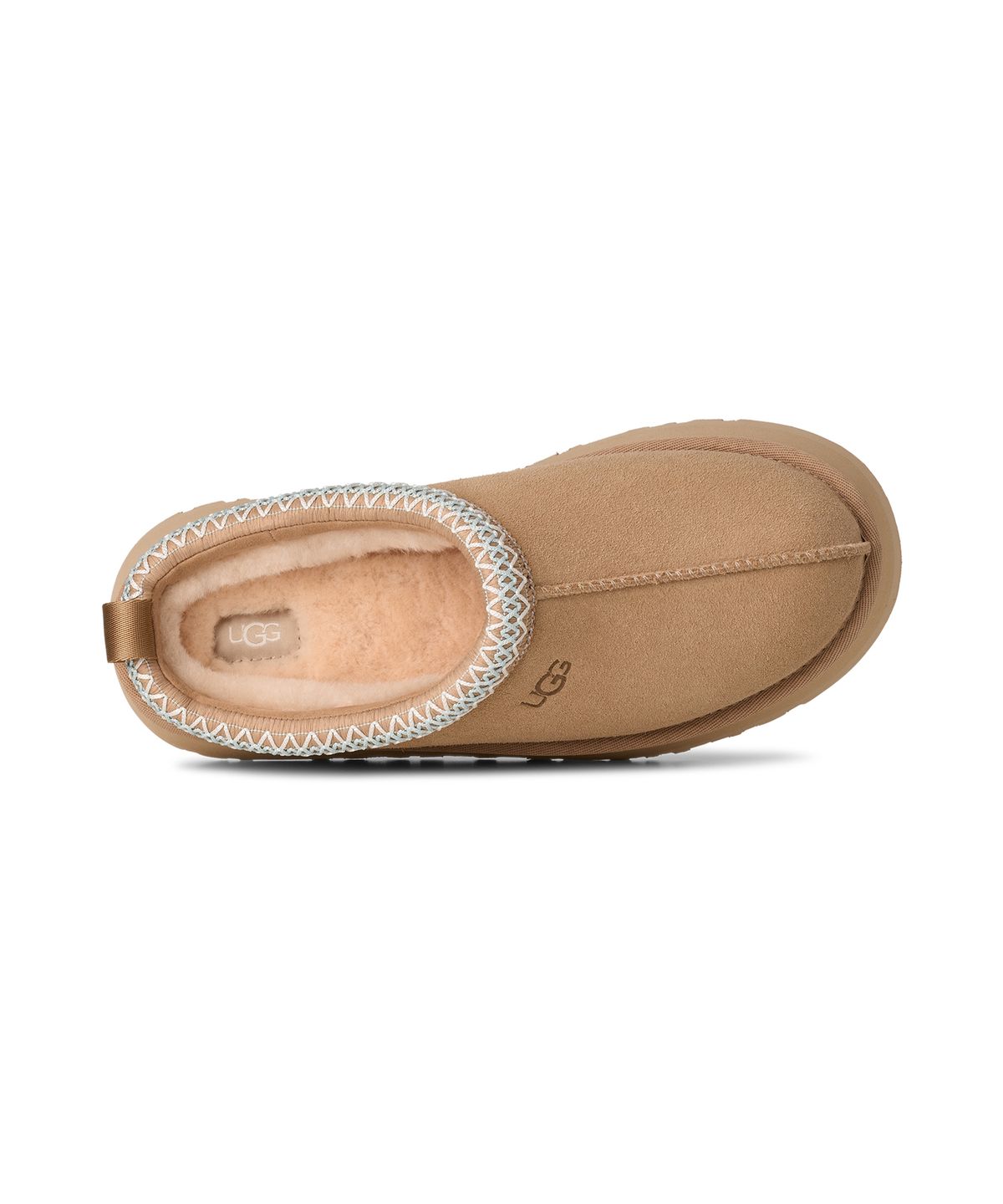 어그(UGG) [WOMEN] 스티치 칼라 플랫폼 슬리퍼 (타즈 II) - 샌드 / 1174471-SAN