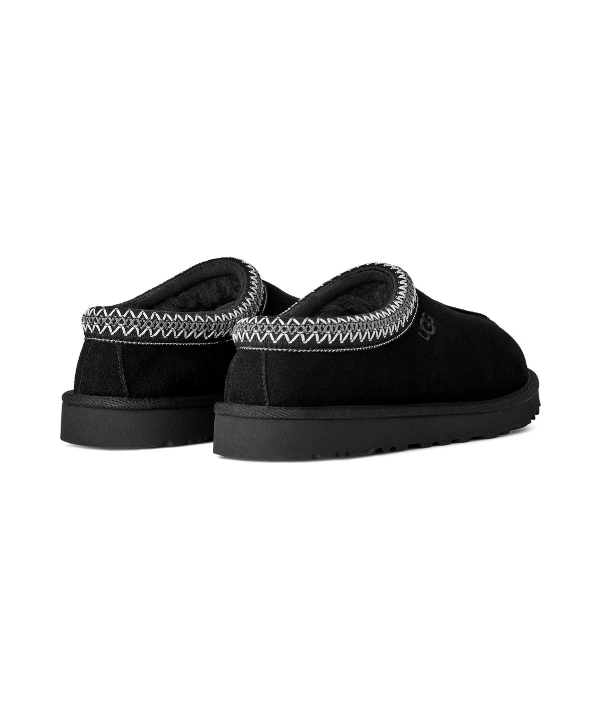 어그(UGG) [MEN] 시그니처 스웨이드 타스만 슬리퍼 (타스만 II) - 블랙 / 1174671-BLK