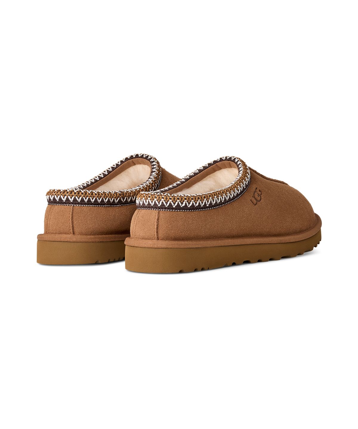 어그(UGG) [MEN] 시그니처 스웨이드 타스만 슬리퍼 (타스만 II) - 체스넛 / 1174671-CHE