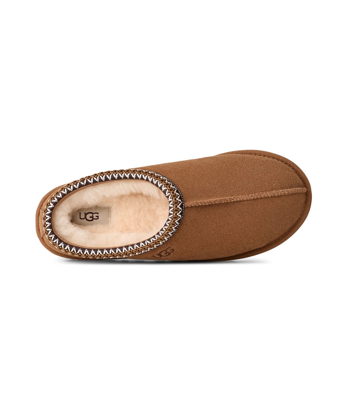 어그(UGG) [MEN] 시그니처 스웨이드 타스만 슬리퍼 (타스만 II) - 체스넛 / 1174671-CHE