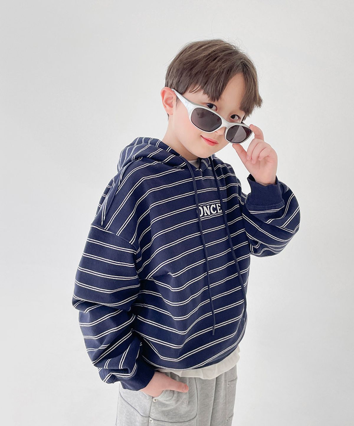 베리클로젯(BERRYCLOSET) 케일 단가라 후드티