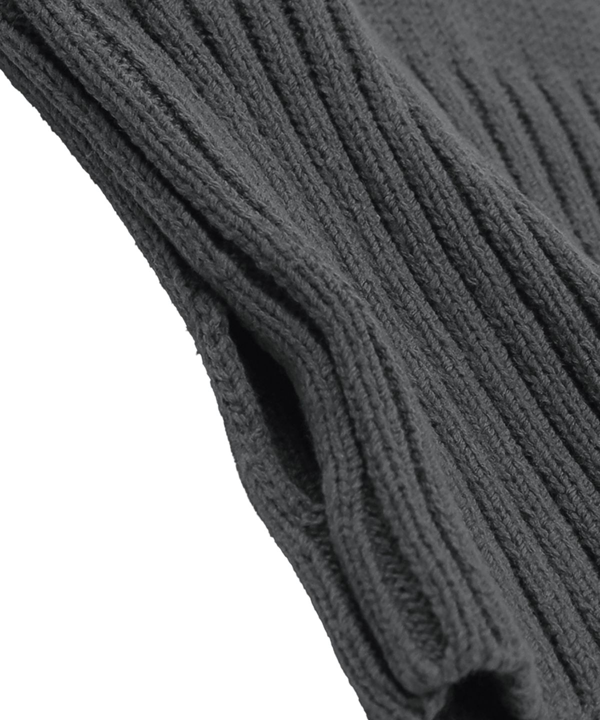 엑스톤즈(XTONZ) XTK156 모노 니트 후드 집업 (CHARCOAL)