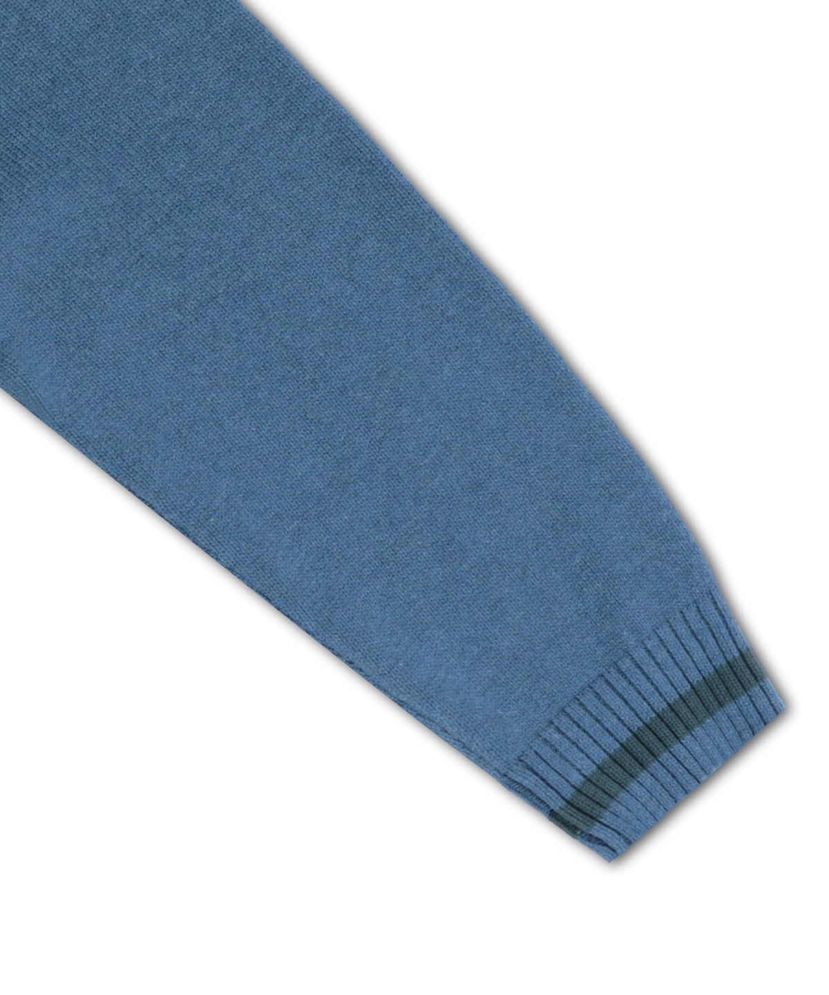 엑스톤즈(XTONZ) XTK175 보더 브이넥 풀오버 니트 (BLUE)