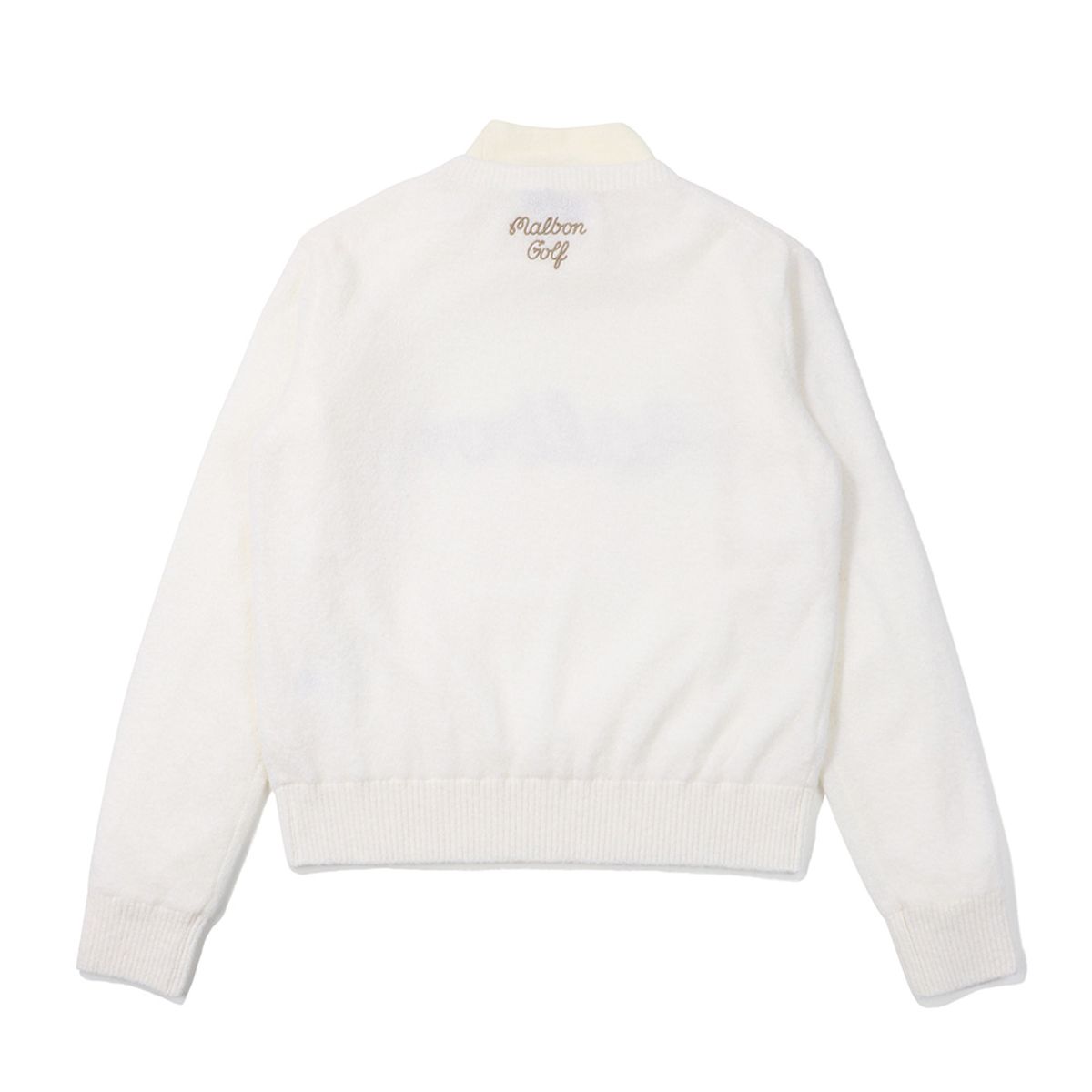 말본 골프(MALBON GOLF) 모크넥 방풍 스웨터 IVORY (WOMAN)