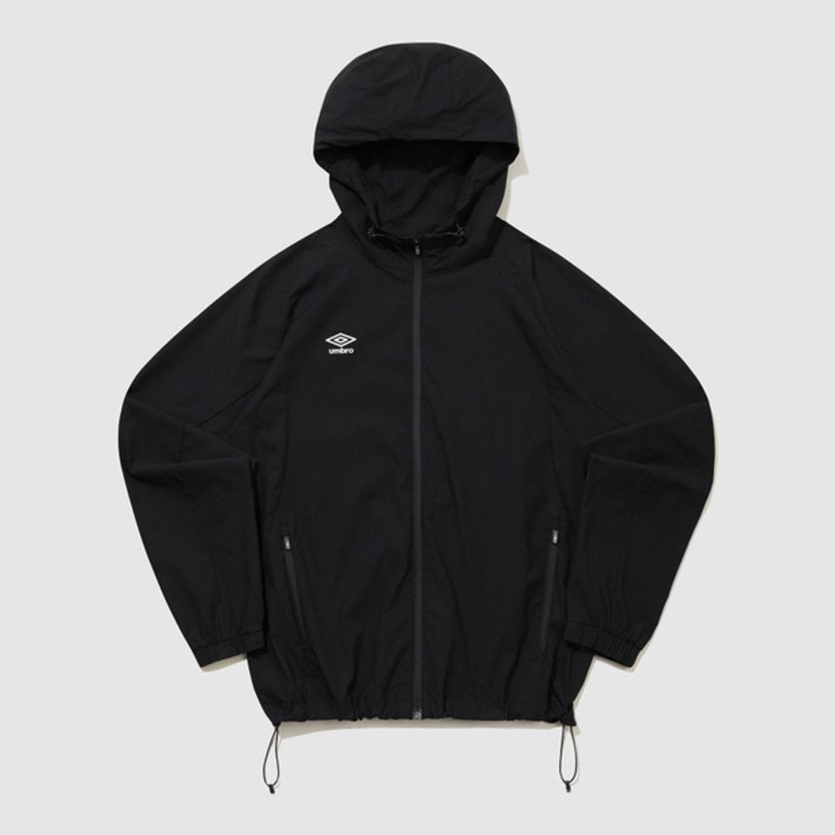 엄브로(UMBRO) 나이트런 베이직 후드형 자켓 블랙(UQ321SJK92)