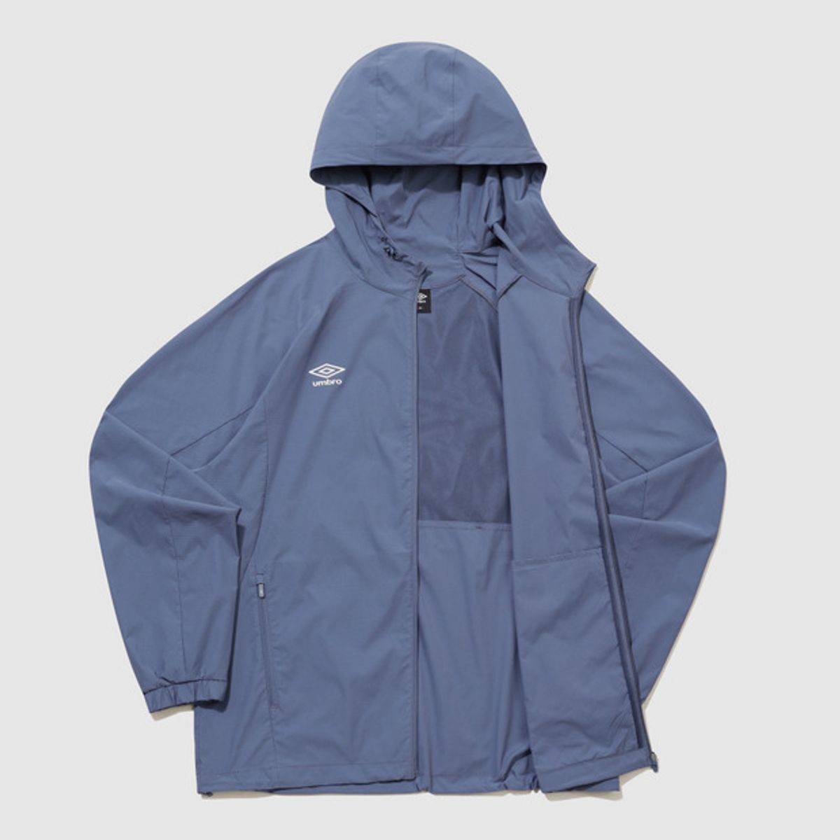 엄브로(UMBRO) 나이트런 베이직 후드형 자켓 블루(UQ321SJK92)
