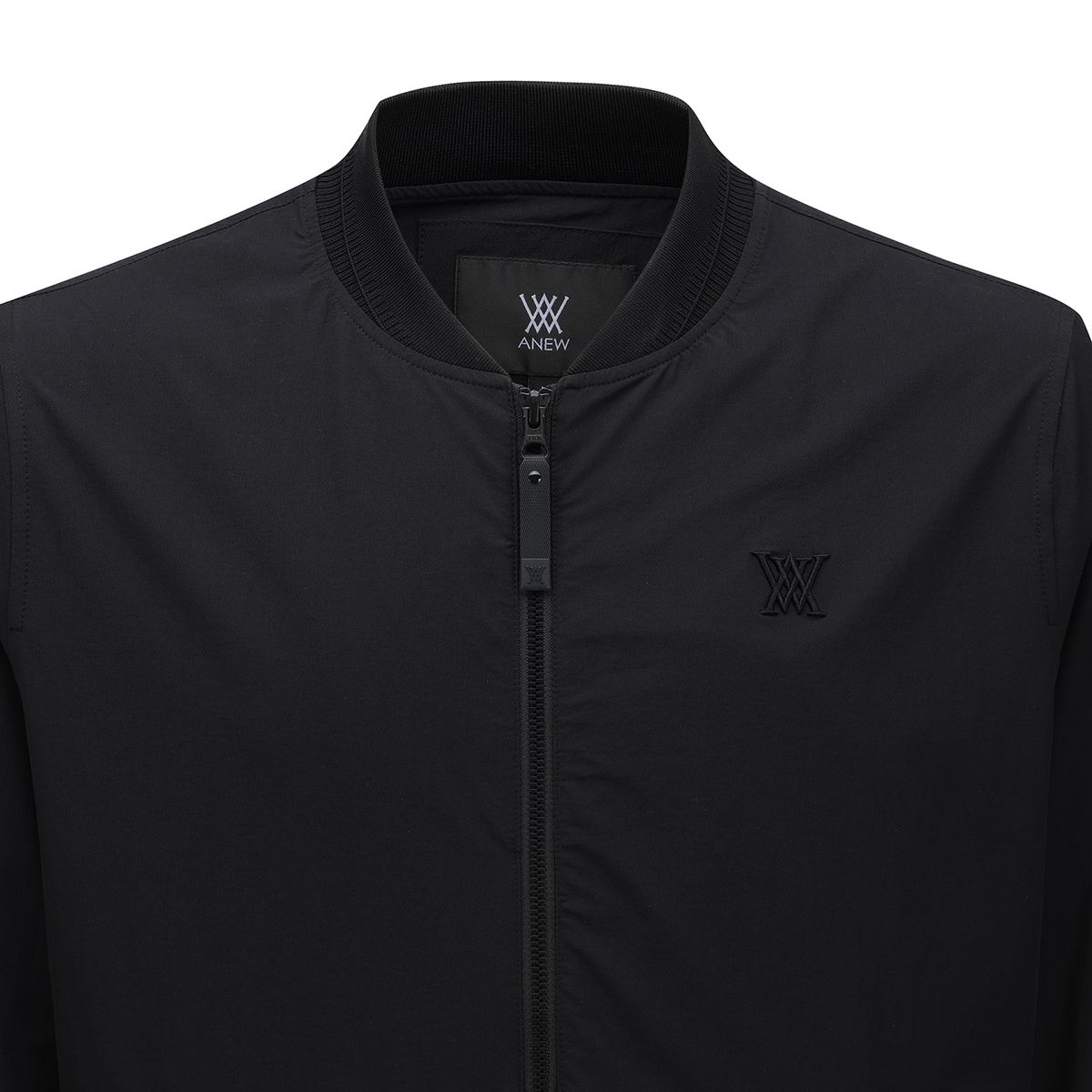 어뉴골프(ANEW GOLF) MEN FA SIGNATURE MA-1 JACKET_BK