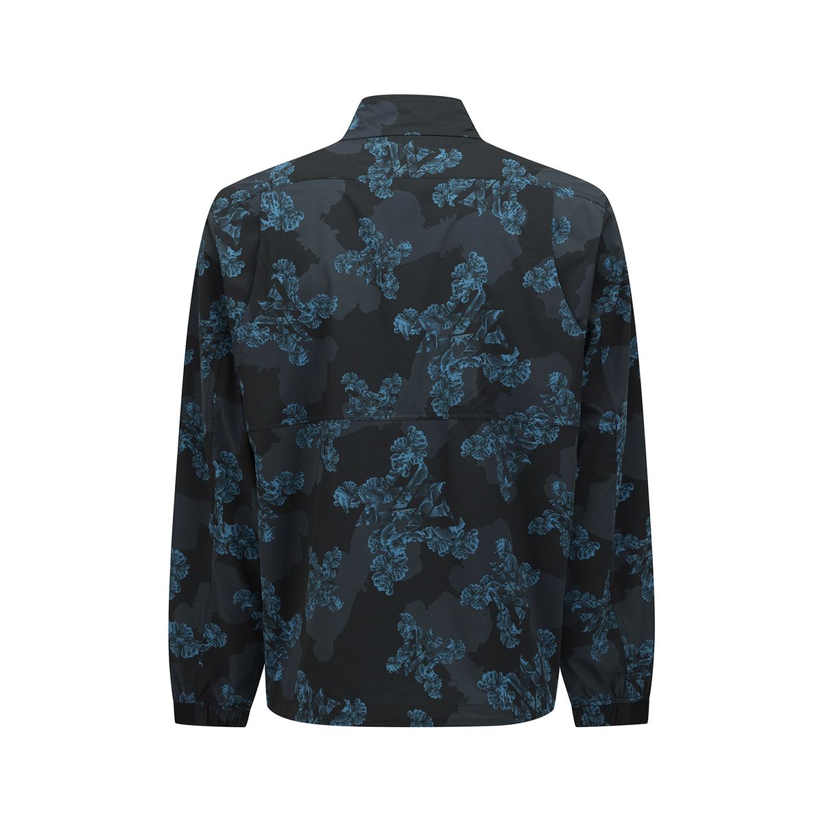 어뉴골프(ANEW GOLF) MEN FA FLOWER PATTERN ANORAK JACKET_BK