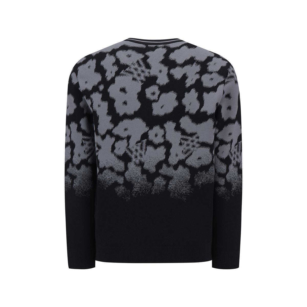 어뉴골프(ANEW GOLF) MEN FA FLOWER PATTERN SWEATER_BK
