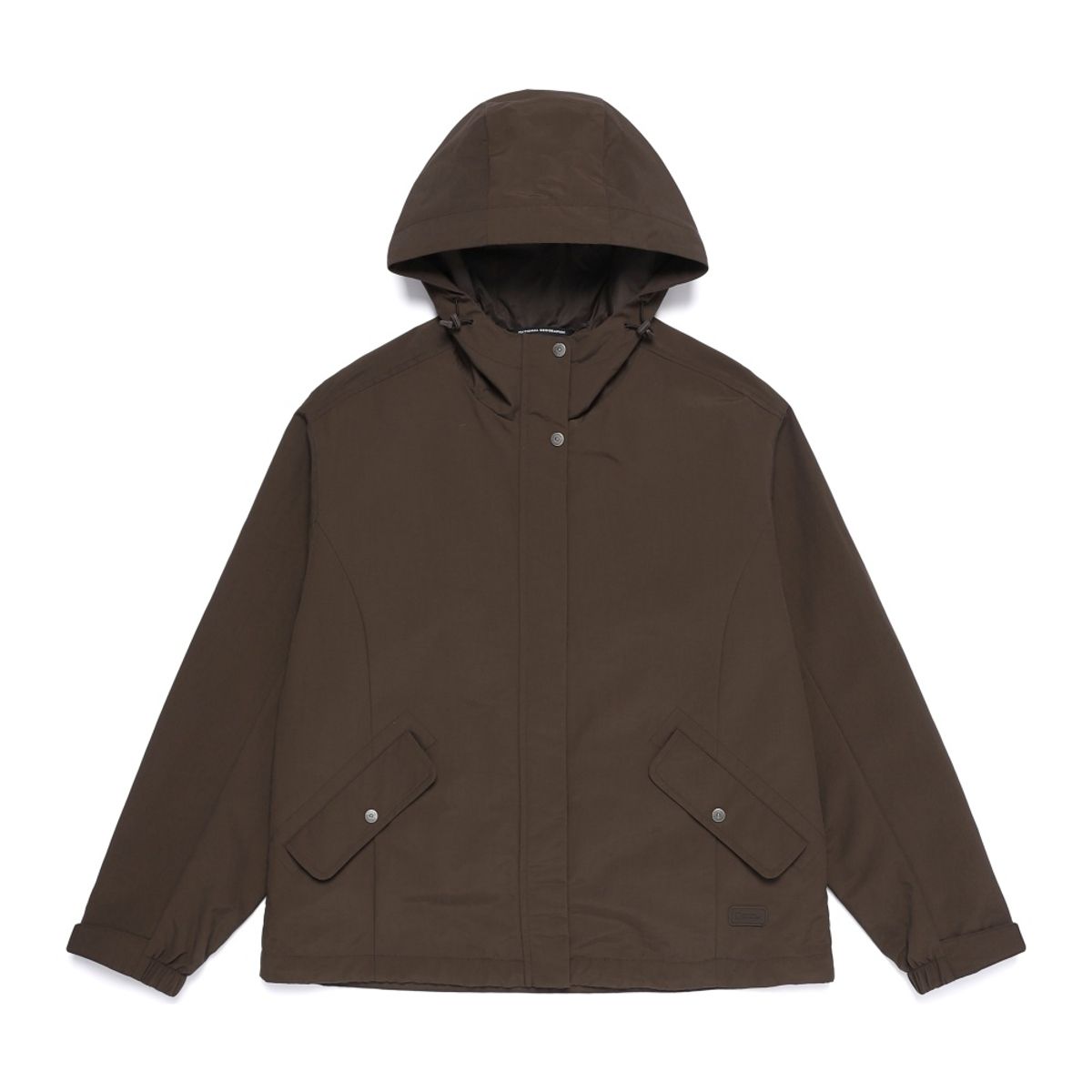 내셔널지오그래픽(NATIONALGEOGRAPHIC) N253WJP020 여성 디자인물 후드 점퍼 BROWN