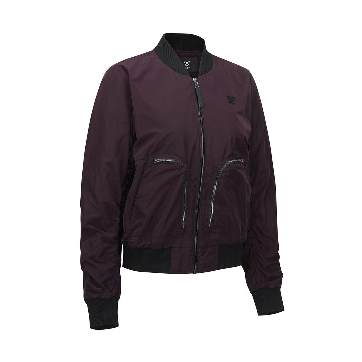 어뉴골프(ANEW GOLF) WOMEN FA SIGNATURE MA-1 JACKET_BU