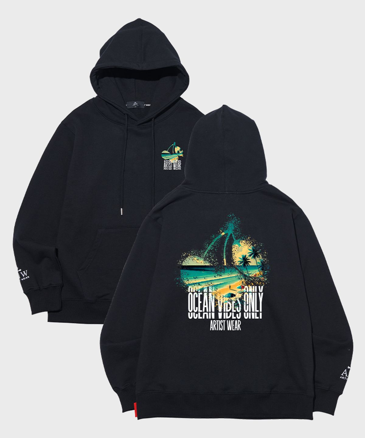 아티스트웨어(ARTISTWEAR) [ATW] 오션바이브 후드티