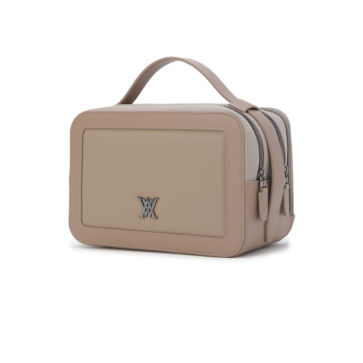 어뉴골프(ANEW GOLF) UNI SQUARE 3ZIP POUCH_BE