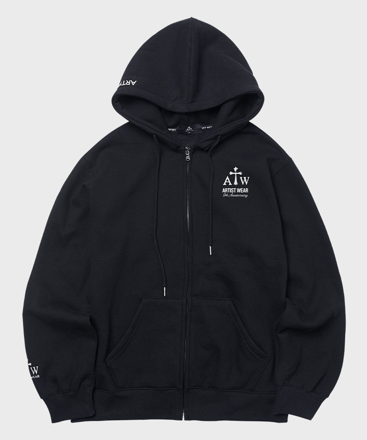 아티스트웨어(ARTISTWEAR) [ATW] 라이즈나인 후드집업