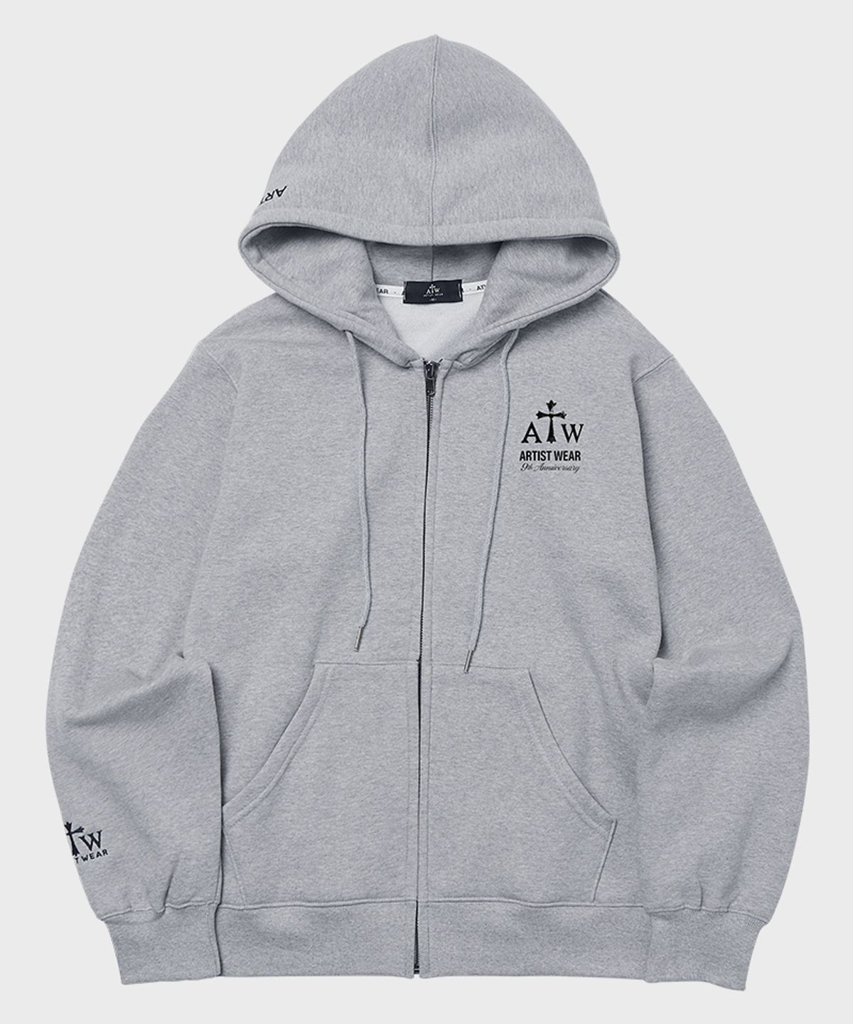아티스트웨어(ARTISTWEAR) [ATW] 라이즈나인 후드집업