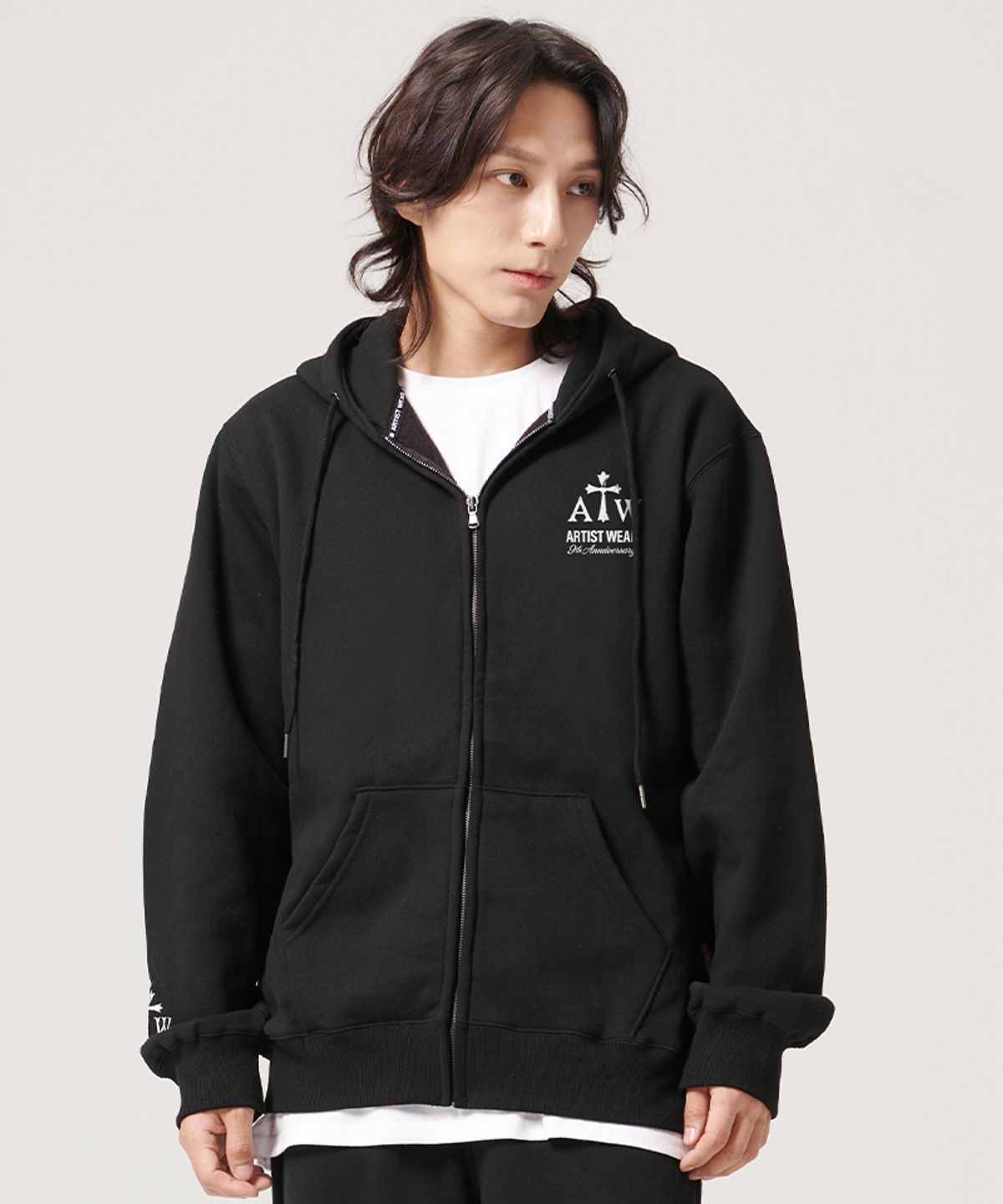 아티스트웨어(ARTISTWEAR) [ATW] 라이즈나인 후드집업