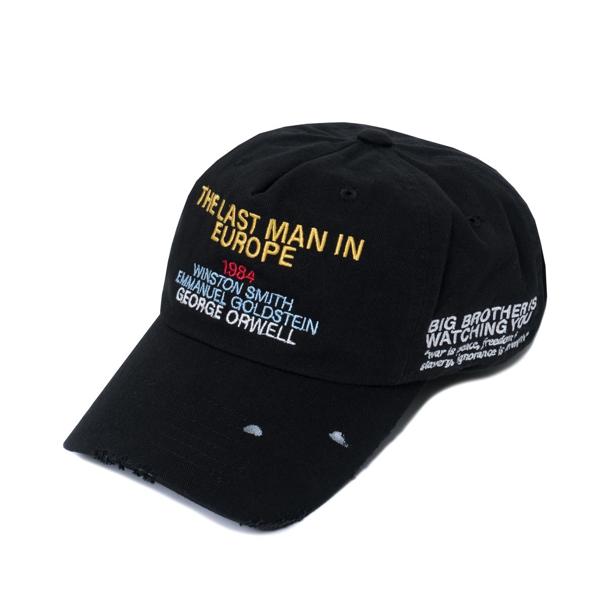 노드(NOD) 1984 5-panel Ball cap (Black)