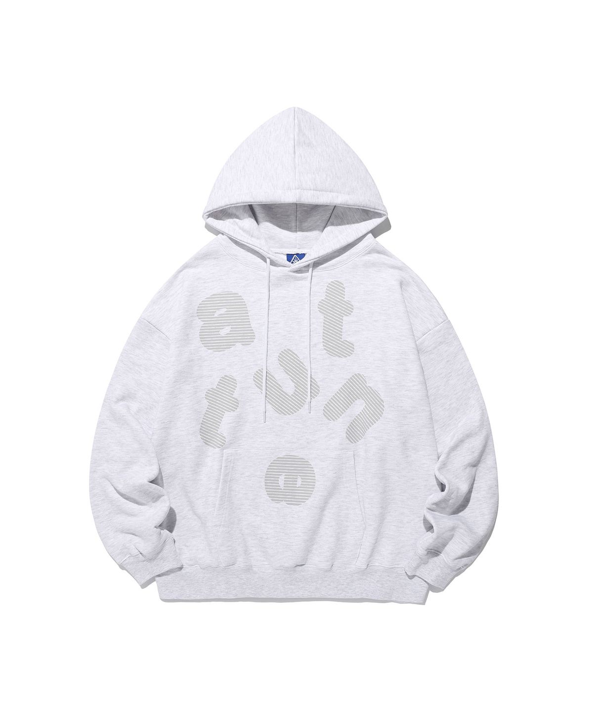 이스트쿤스트(ISTKUNST) ATTUNE HOODIE_LIGHT GREY(IK2FFMM404A)