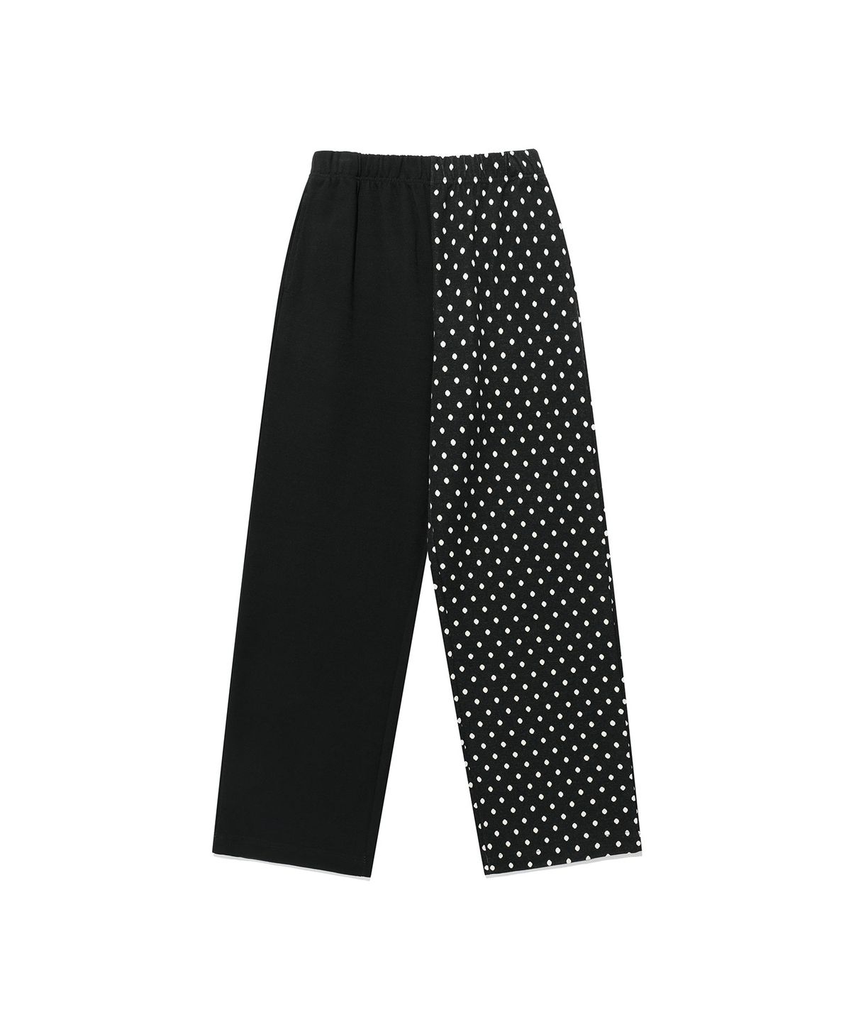 이스트쿤스트(ISTKUNST) DOT COMBI PANTS_BLACK(IK2FFFPA01A)